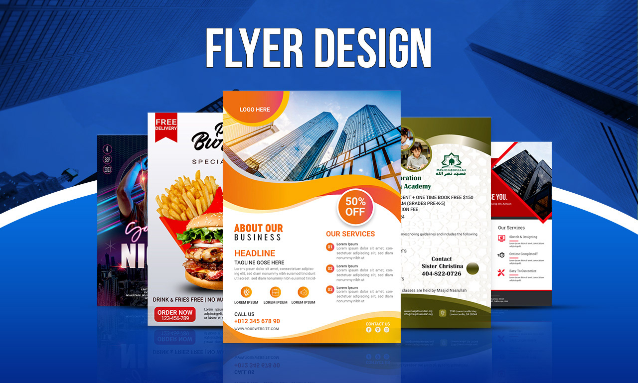 Example of Creative Flyer Design For Your Business
